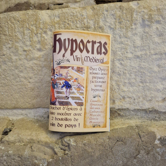 Hypocras vin médiéval - face avant
